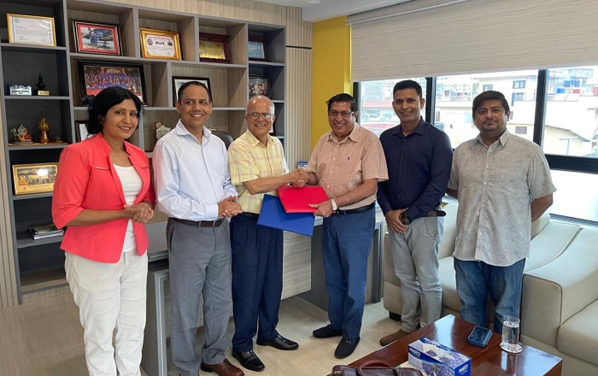 वित्तिय परामर्श र व्यवस्थापनको लागि नेक्सजेन म्यानेजमेन्ट र होटल सेभेनबीच सम्झाता 